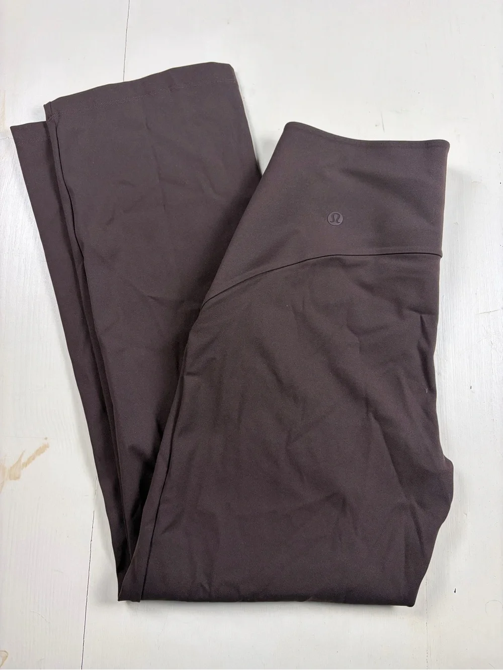 lululemon athletica Straight Leg Pants in Plum